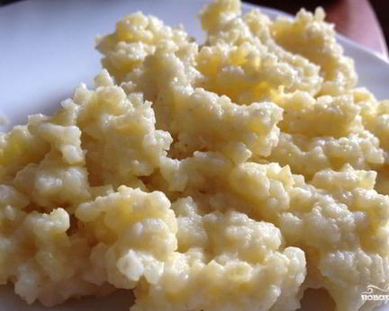 Пшенная каша на молоке