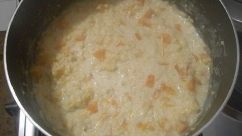 пшенная каша с тыквой