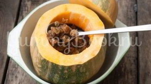 пшенная каша в тыкве