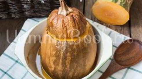 пшенная каша в тыкве