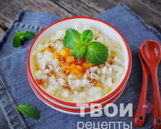 Рисовая каша на молоке