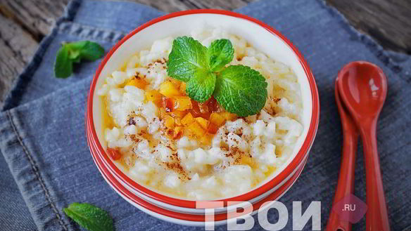 Рецепт Рисовой каши на молоке