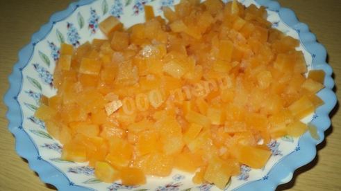 тыквенная каша с рисом на молоке