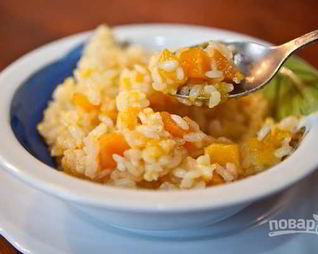 Тыквенная каша с рисом