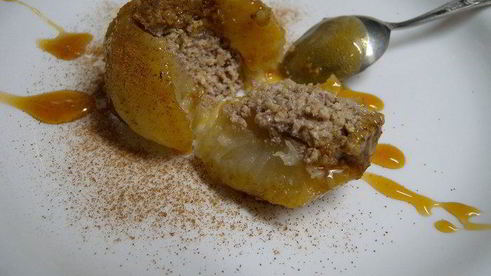 яблочная каша