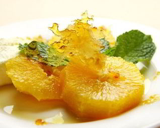 Апельсины в лимонном сиропе