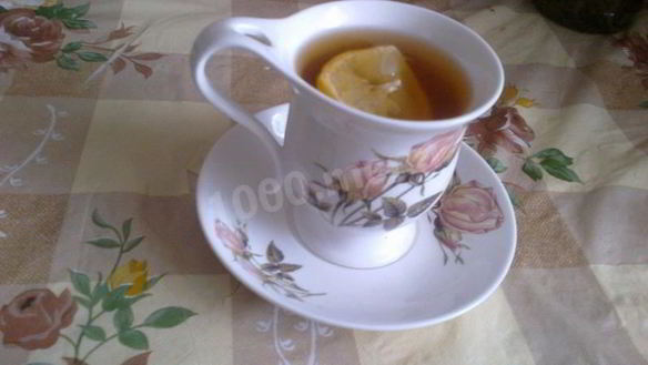 Рецепт Чая с лимоном и медом