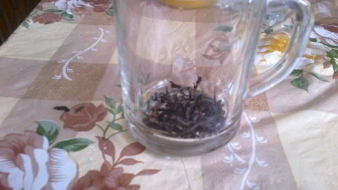 чай с лимоном и медом