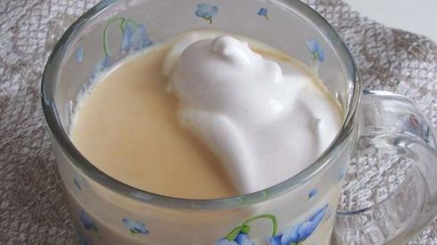 чай с молоком нежное облако