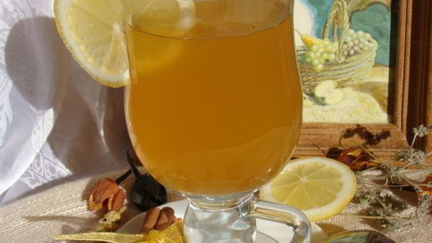 Рецепт фруктового чая с чабрецом и пряностями