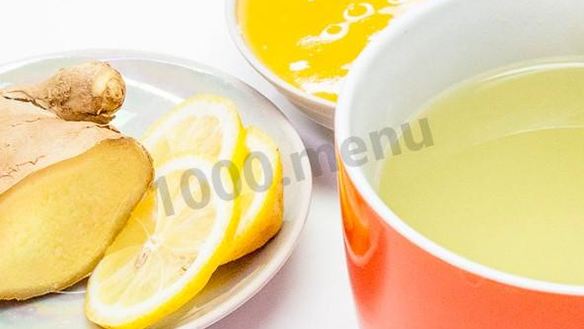 Рецепт Имбирного чая с медом и лимоном