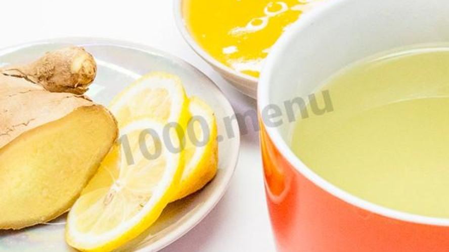 Рецепт имбирного чая с медом и лимоном