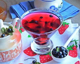 Холодный чай из каркаде