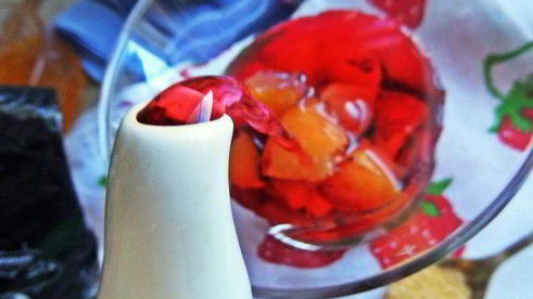 холодный чай из каркаде