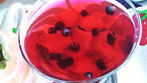 холодный чай из каркаде