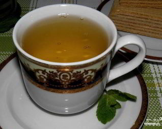 Зеленый чай с грибом рейши