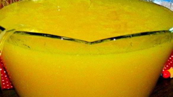 Рецепт Гавайского пунша с шампанским