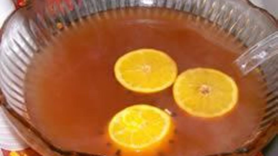 Рецепт горячего и пряный осенний пунш