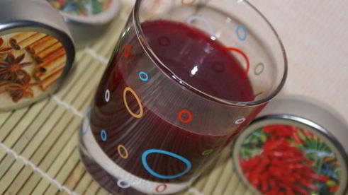 гранатовый напиток с зирой