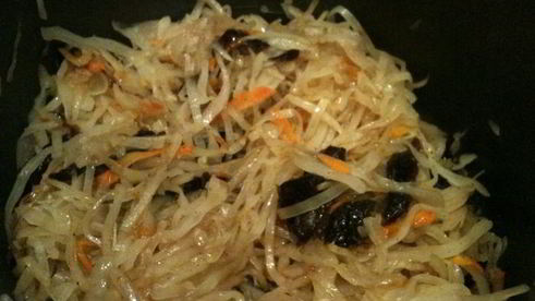 капуста с кленовым сиропом