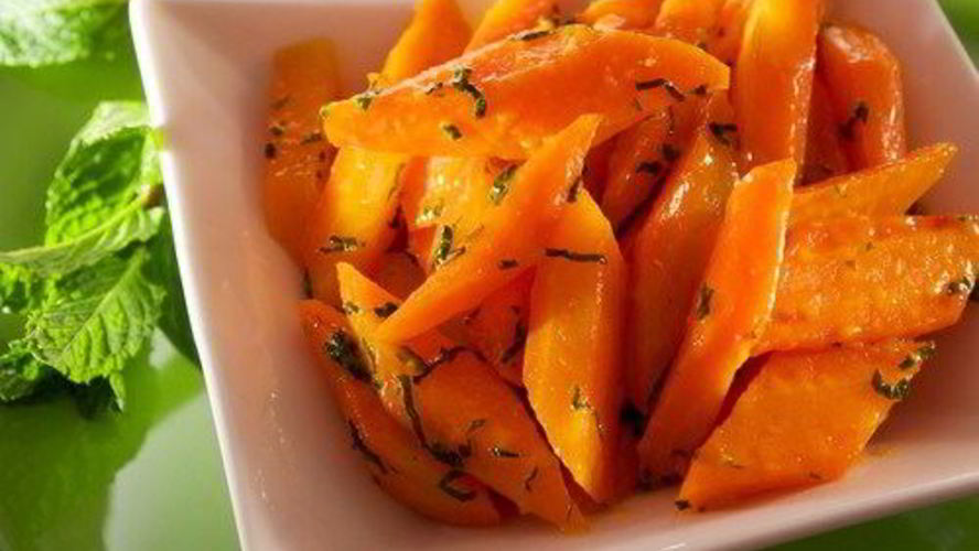 Рецепт карамелизованной моркови в кленовом сиропе