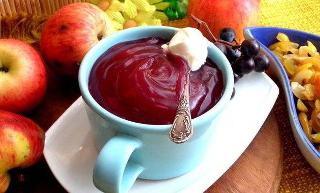 Кисель Осенний виноград