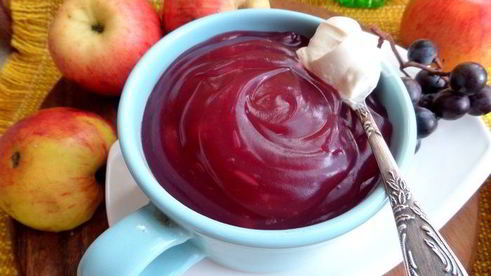 кисель осенний виноград