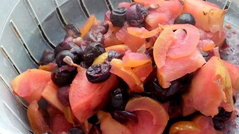 кисель осенний виноград