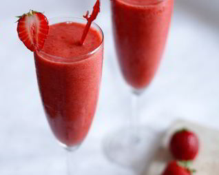 Клубничный коктейль