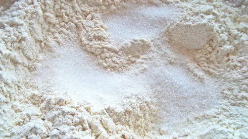 галета по-летнему на кофейном тесте