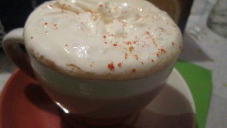 Рецепт кофе с горячей шапочкой