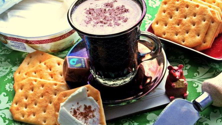 Рецепт сырного кофе