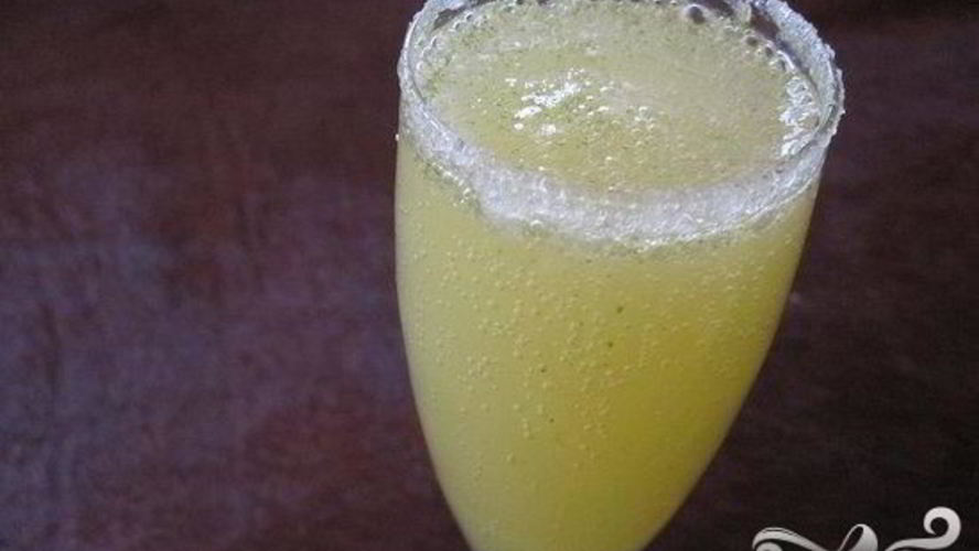 Рецепт коктейля лимончелло с шампанским