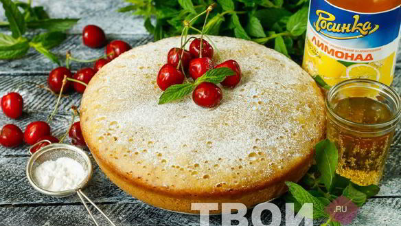 Рецепт Бисквита на лимонаде