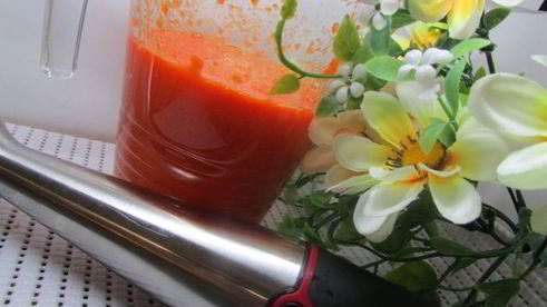 лимонад из сладкого перца с базиликом