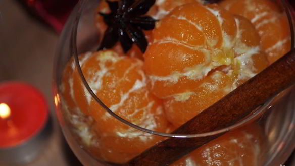 Рецепт Мандаринов в пряном сиропе