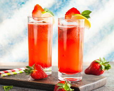 Клубничный мохито