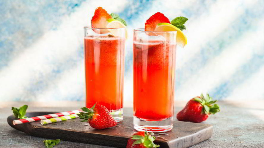 Рецепт клубничного мохито