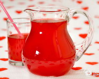 Клюквенный морс