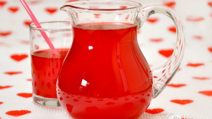 Рецепт клюквенного морса