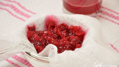 клюквенный морс
