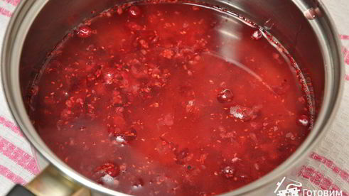 клюквенный морс