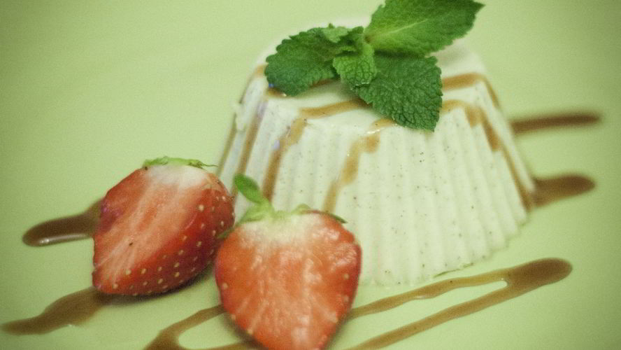 Рецепт панны-котты с карамельным сиропом