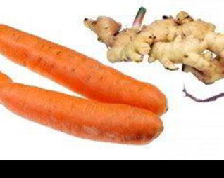 Полезный коктейль из овощей, имбиря и яблока