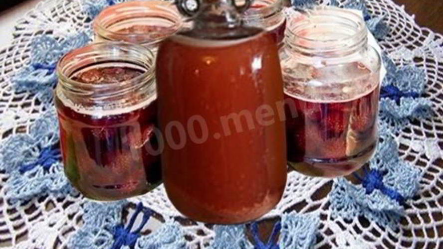 Рецепт самогона из варенья