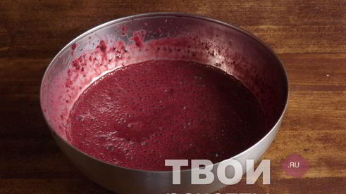 чернично-банановый смузи