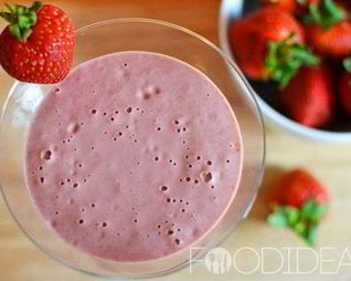 Клубничный смузи