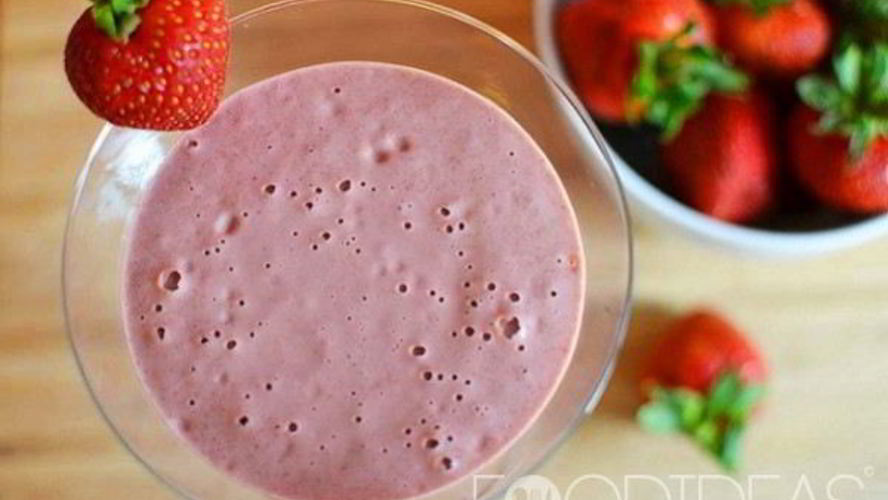 Рецепт клубничного смузи