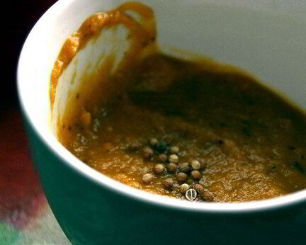 Овощной смузи с кориандром