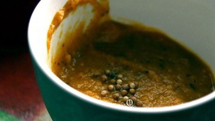 Рецепт овощного смузи с кориандром